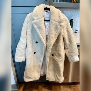 Tommy Hilfiger sherpa coat.